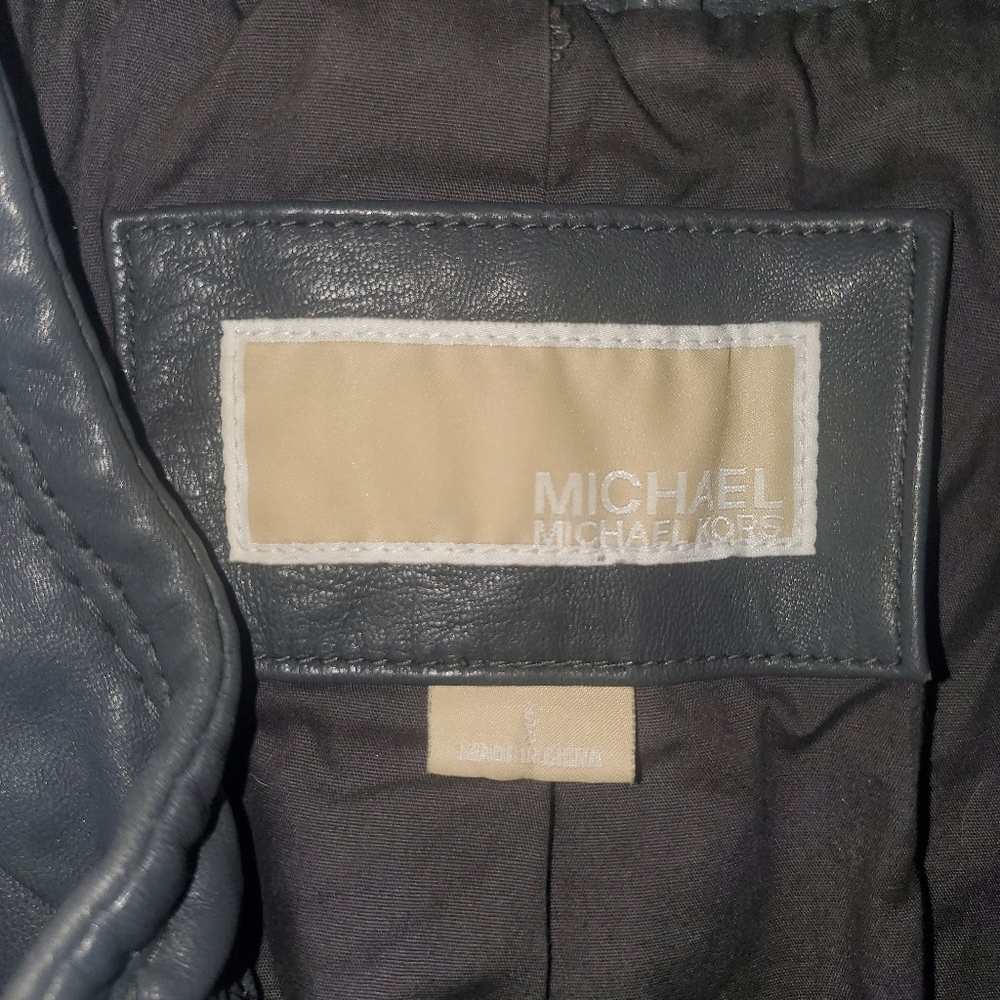 Michael Kors leather jacket